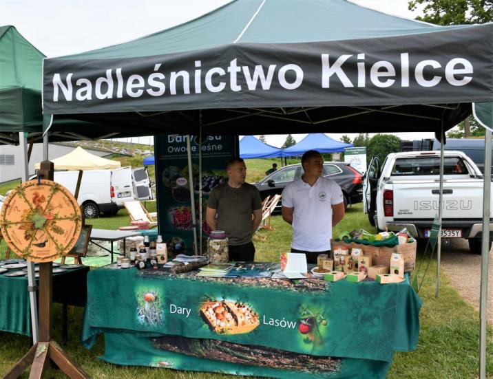 Leśne&#x20;stoisko&#x20;na&#x20;festiwalu